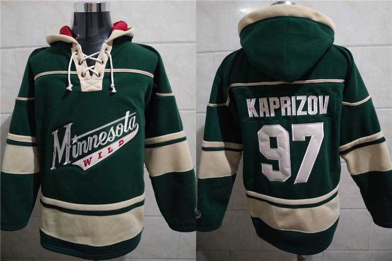 Minnesota Wild 97 Kirill Kaprizov Green All Stitched Pullover Hoodie,We sell and wholesale Minnesota Wild 97 Kirill Kaprizov Green All Stitched Pullover Hoodie on line form chian!